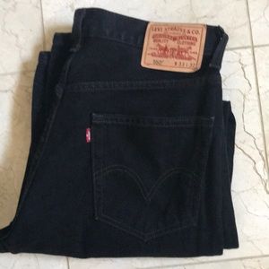 Levi men’s black jeans